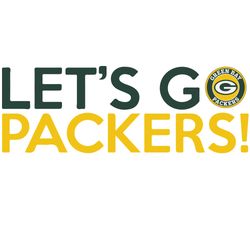 Let's Go Green Bay Packers Team Logo Svg, Green Bay Packers Svg, NFL svg, NFL Logo Svg, Sport Team Svg Digital Download