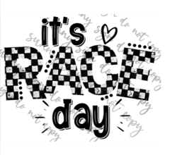 It's Race Day Dirt Racing PNG instant download