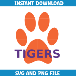 Clemson Tigers University Svg, Clemson Tigers logo svg, Clemson Tigers University, NCAA Svg, Ncaa Teams Svg (19)