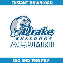 Drake Bulldogs University Svg, Drake Bulldogs logo svg, Drake Bulldogs University, NCAA Svg, Ncaa Teams Svg (10)
