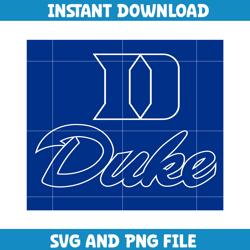 Duke bluedevil University Svg, Duke bluedevil logo svg, Duke bluedevil University, NCAA Svg, Ncaa Teams Svg (39)