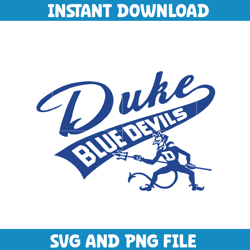 Duke bluedevil University Svg, Duke bluedevil logo svg, Duke bluedevil University, NCAA Svg, Ncaa Teams Svg (7)