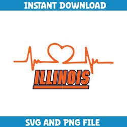 Illinois Fighting Illini Svg, Illinois Fighting Illini logo svg, Illinois Fighting Illini University, NCAA Svg (63)