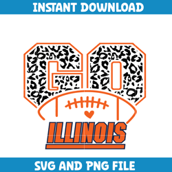 Illinois Fighting Illini Svg, Illinois Fighting Illini logo svg, Illinois Fighting Illini University, NCAA Svg (68)