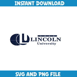Lincoln ncaa Svg, Lincoln University logo svg, Lincoln University svg, NCAA Svg, sport svg (3)