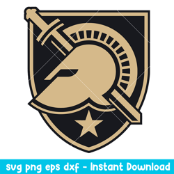Army Black Knights Logo Svg, Army Black Knights Svg, NCAA Svg, Png Dxf Eps Digital File