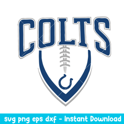 Indianapolis Colts Sport Svg, Indianapolis Colts Svg, NFL Svg, Png Dxf Eps Digital File