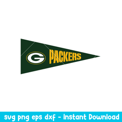 Logo Green Bay Packers Svg, Green Bay Packers Svg,  NFL Svg, Png Dxf Eps Digital File