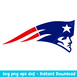 Logo New England Patriots Football Team Svg, New England Patriots Svg, NFL Svg, Png Dxf Eps Digital File