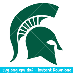 Michigan State Spartans Logo Svg, Michigan State Spartans Svg, NCAA Svg, Png Dxf Eps Digital File