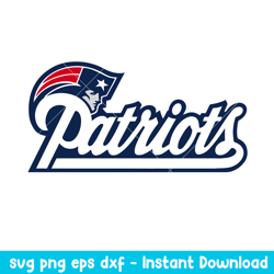 New England Patriots Team Sport Logo Svg, New England Patriots Svg, NFL Svg, Png Dxf Eps Digital File