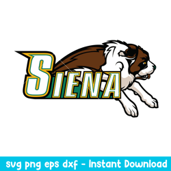 Siena Saints Logo Svg, Siena Saints Svg, NCAA Svg, Png Dxf Eps Digital File