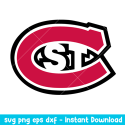 St Cloud State Huskies Logo Svg, St Cloud State Huskies Svg, Png Dxf Eps Digital File