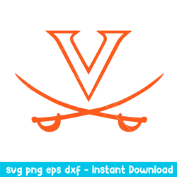 Virginia Cavaliers Logo Svg, Virginia Cavaliers Svg, NCAA Svg, Png Dxf Eps Digital File