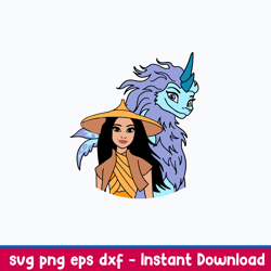Raya And The Last Dragon Svg, Disney Svg, Png Dxf Eps File