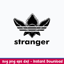 Stranger Things Logo Svg, Adidas Svg, Png Dxf Eps File