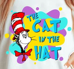 Dr. Seuss Svg, The Cat In The Hat Svg, Thing 1 Thing 2 Svg, Green Eggs and Ham Svg, Teach Love Inspire Svg, Dr.Seuss