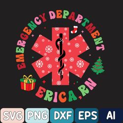 Personalized Christmas Er Christmas Svg, Nurse Christmas Svg, Emergency Department Svg, Er Crew Svg, Christmas Svg