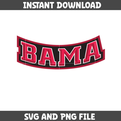 Alabama Crimson Tide Svg, Alabama logo svg, Alabama Crimson Tide University, NCAA Svg, Ncaa Teams Svg (30)