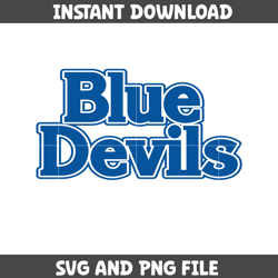 Duke bluedevil University Svg, Duke bluedevil logo svg, Duke bluedevil University, NCAA Svg, Ncaa Teams Svg (10)