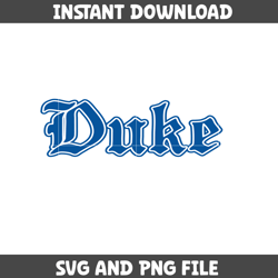 Duke bluedevil University Svg, Duke bluedevil logo svg, Duke bluedevil University, NCAA Svg, Ncaa Teams Svg (12)