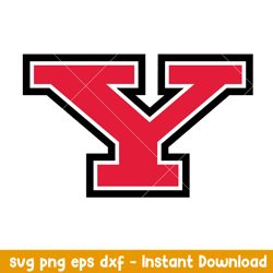 Youngstown State Penguins Logo Svg, Youngstown State Penguins Svg, NCAA Svg, Png Dxf Eps Digital File