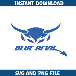 Duke bluedevil University Svg, Duke bluedevil logo svg, Duke bluedevil University, NCAA Svg, Ncaa Teams Svg (11)
