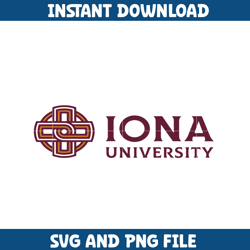Iona gaels Svg, Iona gaels logo svg, IIona gaels University svg, NCAA Svg, sport svg, digital download (5)