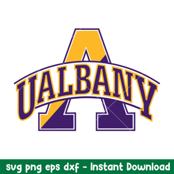 Albany Great Danes Logo Svg, Albany Great Danes Svg, NCAA Svg, Png Dxf Eps Digital File