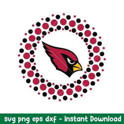 Arizona Cardinals Team Logo Svg, Arizona Cardinals Svg, NFL Svg, Png Dxf Eps Digital File