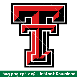 Texas Tech Red Raiders Logo Svg, Texas Tech Red Raiders Svg, NCAA Svg, Png Dxf Eps Digital File