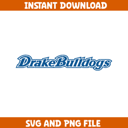 Drake Bulldogs University Svg, Drake Bulldogs logo svg, Drake Bulldogs University, NCAA Svg, Ncaa Teams Svg (64)