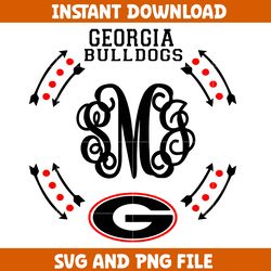 Georgia Bulldogs Svg, Georgia Bulldogs logo svg, Georgia Bulldogs University, NCAA Svg, Ncaa Teams Svg (15)