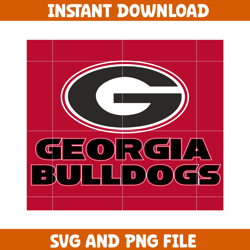 Georgia Bulldogs Svg, Georgia Bulldogs logo svg, Georgia Bulldogs University, NCAA Svg, Ncaa Teams Svg (37)
