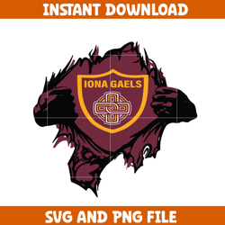 Iona gaels Svg, Iona gaels logo svg, IIona gaels University svg, NCAA Svg, sport svg, digital download (41)