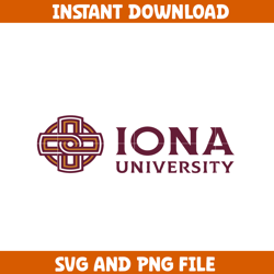 Iona gaels Svg, Iona gaels logo svg, IIona gaels University svg, NCAA Svg, sport svg, digital download (5)