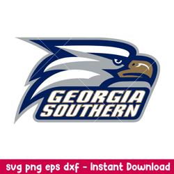 Georgia Southern Eagles Logo Svg, Georgia Southern Eagles Svg, NCAA Svg, Png Dxf Eps Digital File