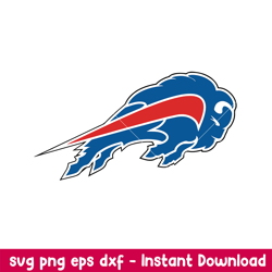 Logo Buffalo Bills Svg, Buffalo Bills Svg, NFL Svg, Png Dxf Eps Digital File