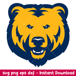 Northern Colorado Bears Logo Svg, Northern Colorado Bears Svg, NCAA Svg, Png Dxf Eps Digital File