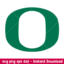 Oregon Ducks Logo Svg, Oregon Ducks Svg, NCAA Svg, Png Dxf Eps Digital File