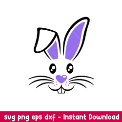 Easter Bunny Boy, Easter Bunny Boy Svg, Happy Easter Svg, Easter egg Svg, Spring Svg, png, dxf, eps file