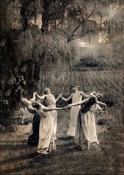 The Circle of dancing Witches on Summer Solstice. 1059.