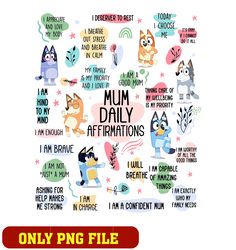 Bluey family png, bundle png