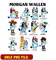 Bluey Morgan Wallen png