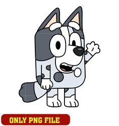 Bundle Bluey Characters png
