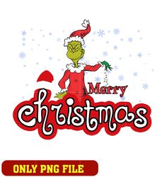 Classic The Grinch merry christmas png