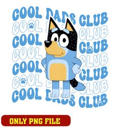 Cool Dads Club Png, Bandit Dad Png