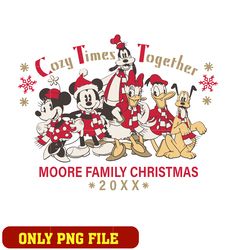 Cozy Limes ogether moore family christmas png