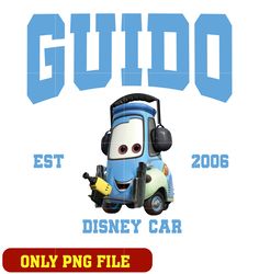 Disney Car Guido Est 2006 png