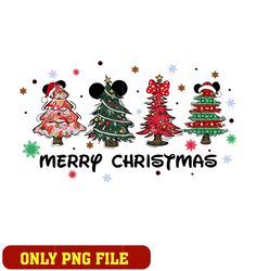 Disney Christmas Tree Vintage png